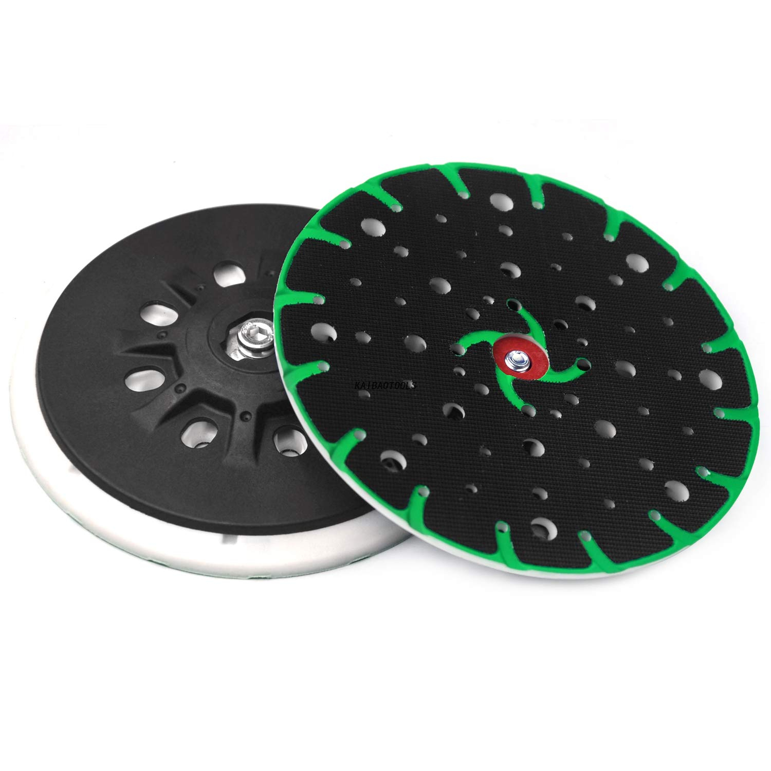 6 Inch(150mm) 17-Hole Dust-Free M8 Thread (Soft) Back-up Sanding Pad Grinding Pad for 6" Hook&Loop Sanding Discs 