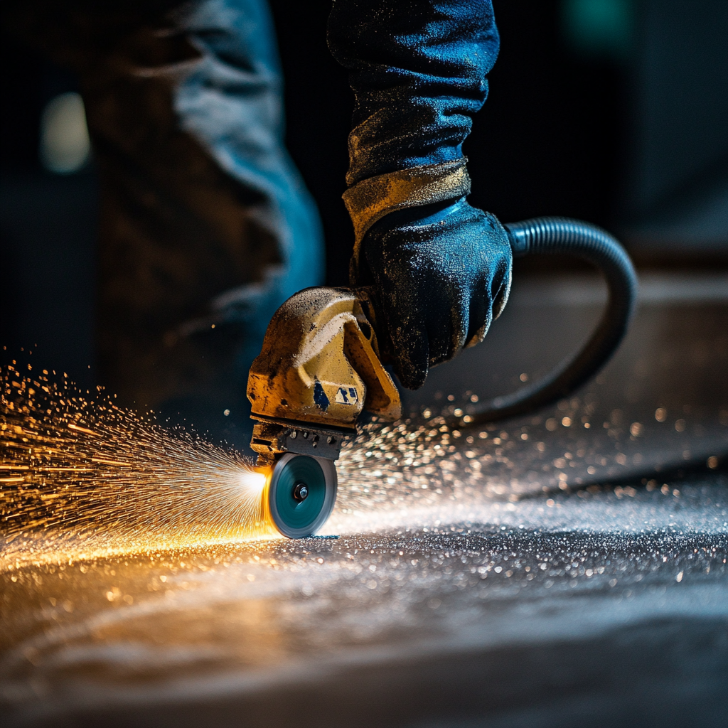 How to use air grinder