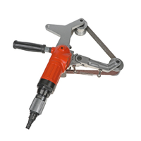 Heavy duty industry use pneumatic air belt sander for metal tube hardware 