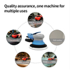 PANDAS Pneumatic dry grinder industrial grade 6-inch self suction car furniture polishing pneumatic sandpaper machine