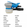 Pandas 3-inch pneumatic polishing machine, central suction 75mm car paint surface small area polishing sandpaper machine point grinder point polishing
