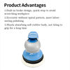PANDAS Pneumatic dry grinder industrial grade 5-inch non vacuum car furniture polishing pneumatic sandpaper machine