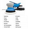 PANDAS Pneumatic dry grinder industrial grade 5-inch self suction car furniture polishing pneumatic sandpaper machine