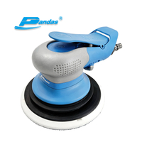 PANDAS 6-inch pneumatic polishing machine industrial polishing machine non vacuum polishing machine pneumatic sandpaper machine woodworking car dry grinding machine polishing machine