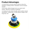 PANDAS 6 Inch Central Vacuum Pneumatic Sander for Polishing