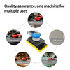 PANDAS 90x180mm Non-Vacuum Pneumatic Orbital Sander Rectangular Air Sanding Machine Hook & Loop Pad Hand Sanding Tool for Auto Body Paint Wood Furniture Polishing