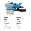 Pandas 3-inch pneumatic polishing machine, self-cleaning 75mm car paint surface small area polishing sandpaper machine point grinder point polishing