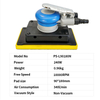 PANDAS 90x180mm Non-Vacuum Pneumatic Orbital Sander Rectangular Air Sanding Machine Hook & Loop Pad Hand Sanding Tool for Auto Body Paint Wood Furniture Polishing