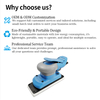 PANDAS 70 * 198 Non Vacuum Rectangular Pneumatic Grinding Machine for Cars, Dust Grinding Machine, Non Vacuum Dry Grinding Machine