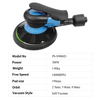 Pandas 6 Inch 150mm Self-Vacuum Pneumatic Orbital Sander Car polishing machine wood furniture sandpaper machine