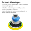 PANDAS 6-inch non vacuum pneumatic polishing machine, car polishing machine, metal deburring pneumatic tool