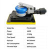 PANDAS 90×180mm Self‑Vacuum Pneumatic Sander Square Orbital Air Sander Industrial‑Grade Sanding Machine for Auto Body Woodworking Furniture Polishing and Putty Grinding